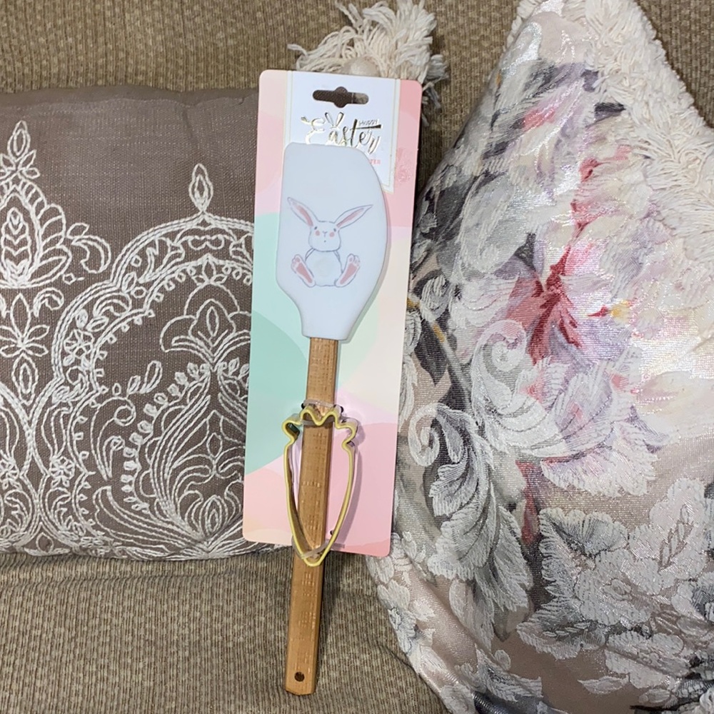 🐇NWT Happy Easter by Social Chef Spatula & Cookie Cutter
